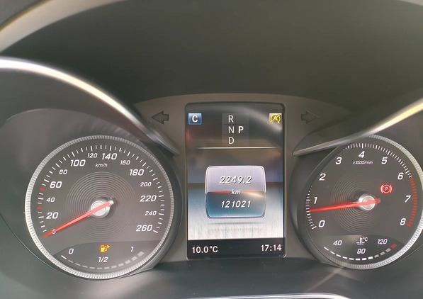 Mercedes-Benz Klasa C cena 112900 przebieg: 121000, rok produkcji 2018 z Myszków małe 781